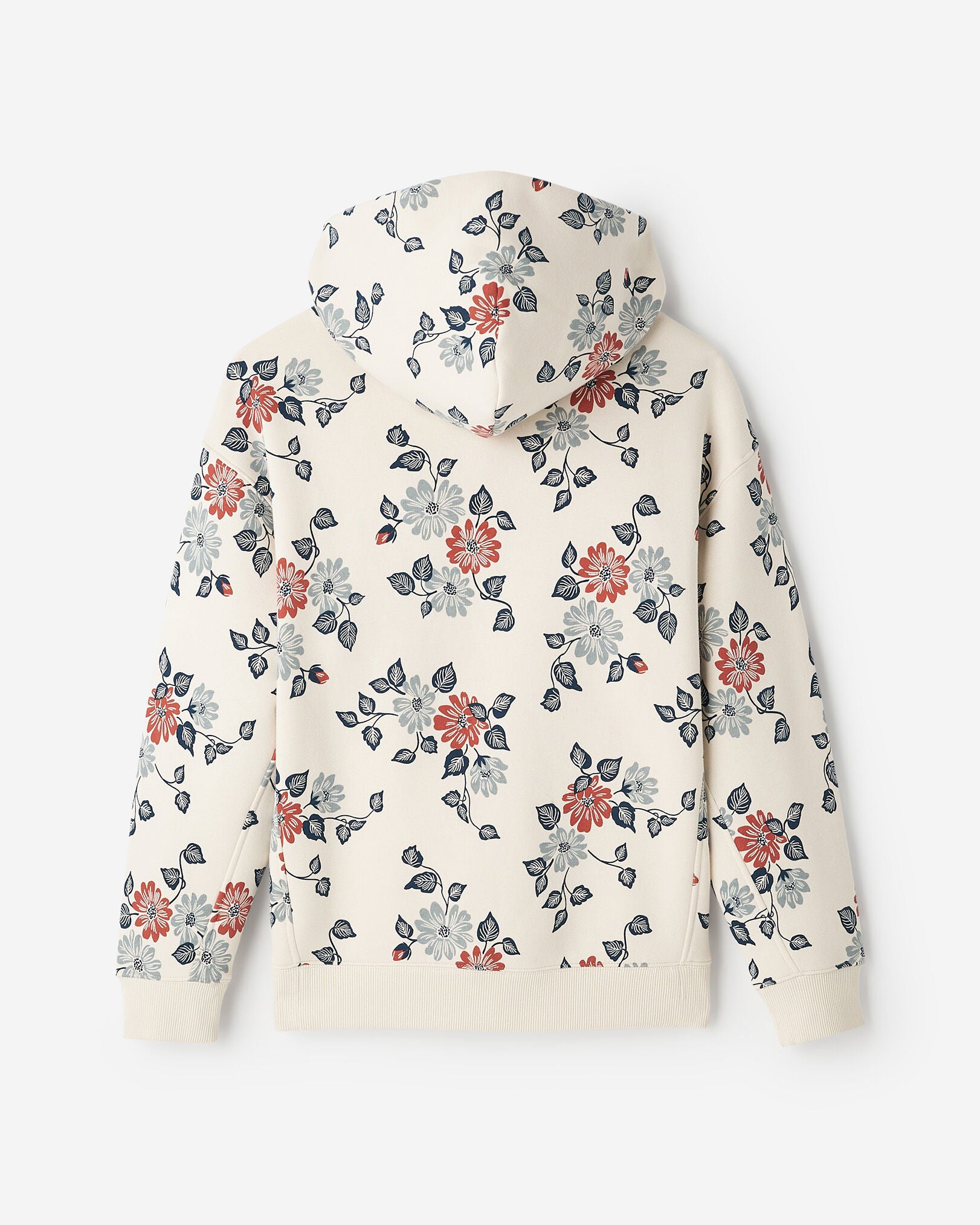 Floral Print Hoodie