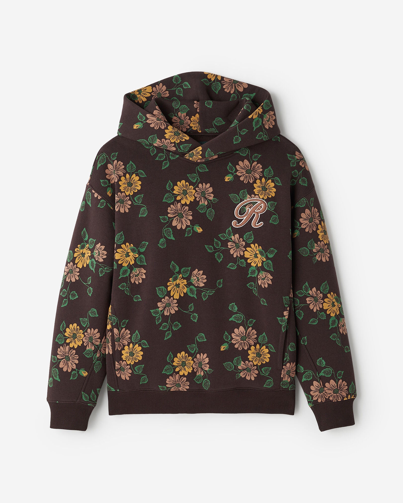 Floral Print Hoodie