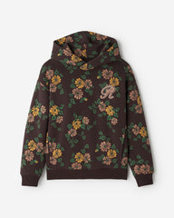 Floral Print Hoodie