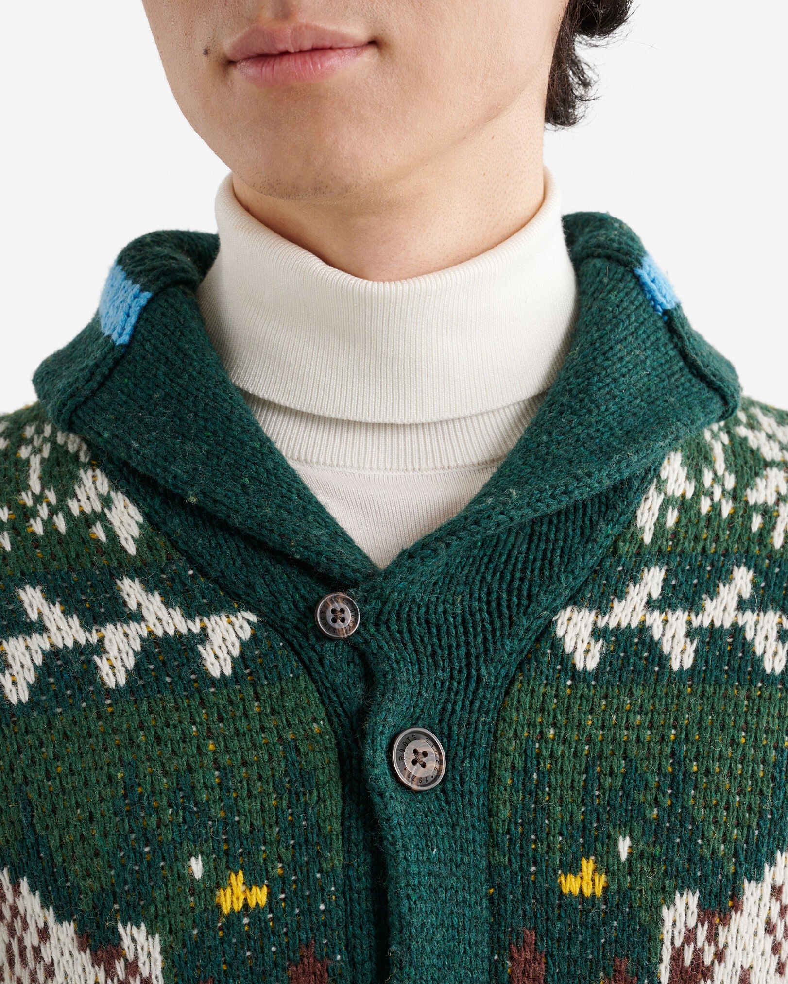 Cabin Shawl Fair Isle Cardigan