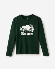 Kids Organic Original Cooper Beaver Long Sleeve T-Shirt