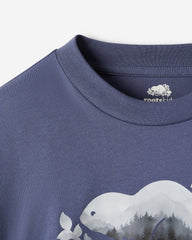 Kids Organic Cooper Watercolour T-Shirt