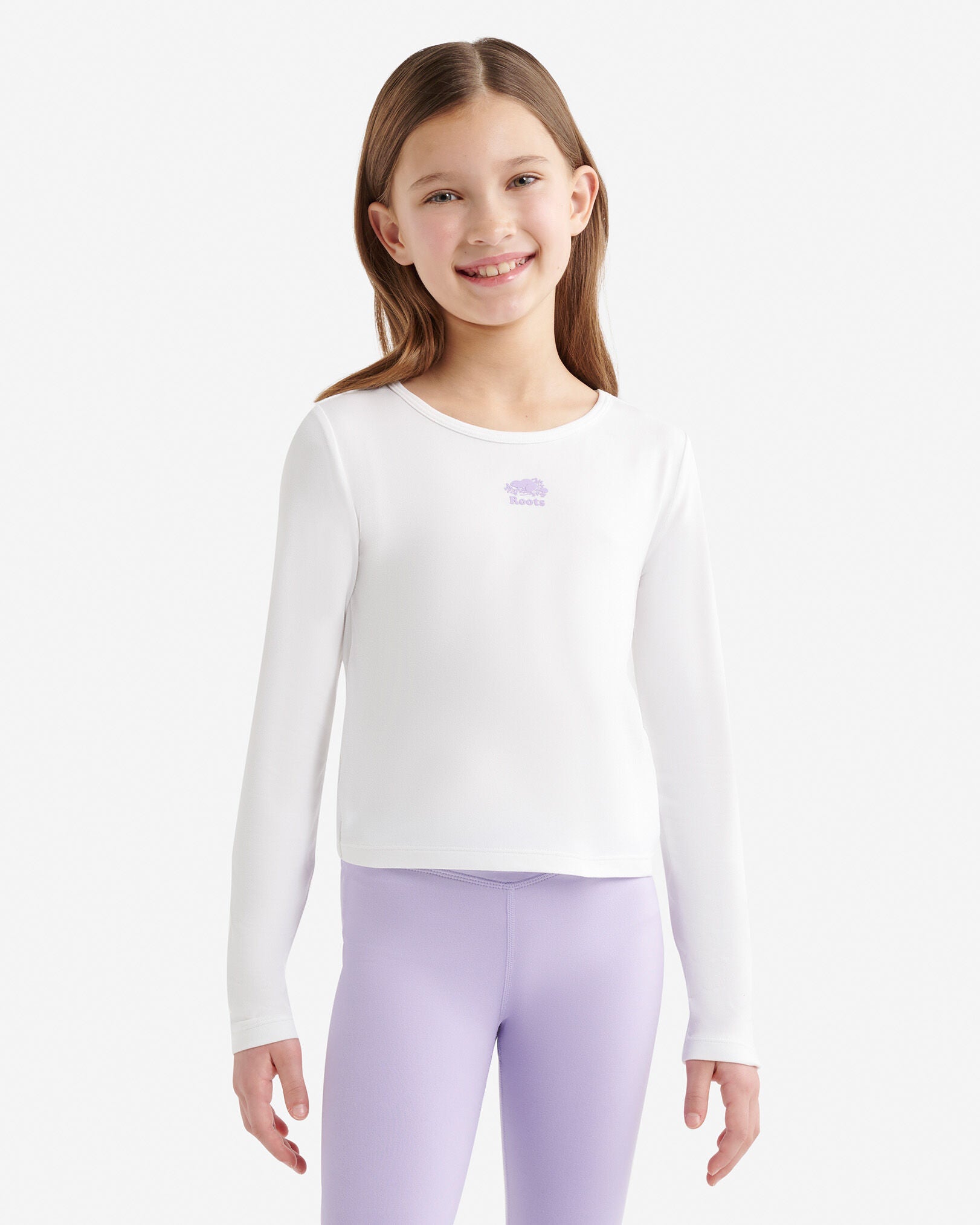 Girls Active Tulip Hem T-Shirt
