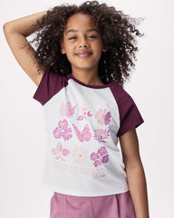 Girls Olivia Floral T-Shirt