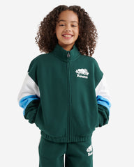 Kids Organic Cooper Colour Block Jacket