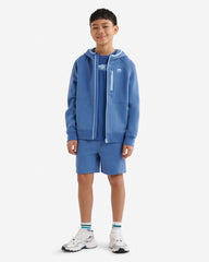 Kids Recover Interlock Full Zip Hoodie