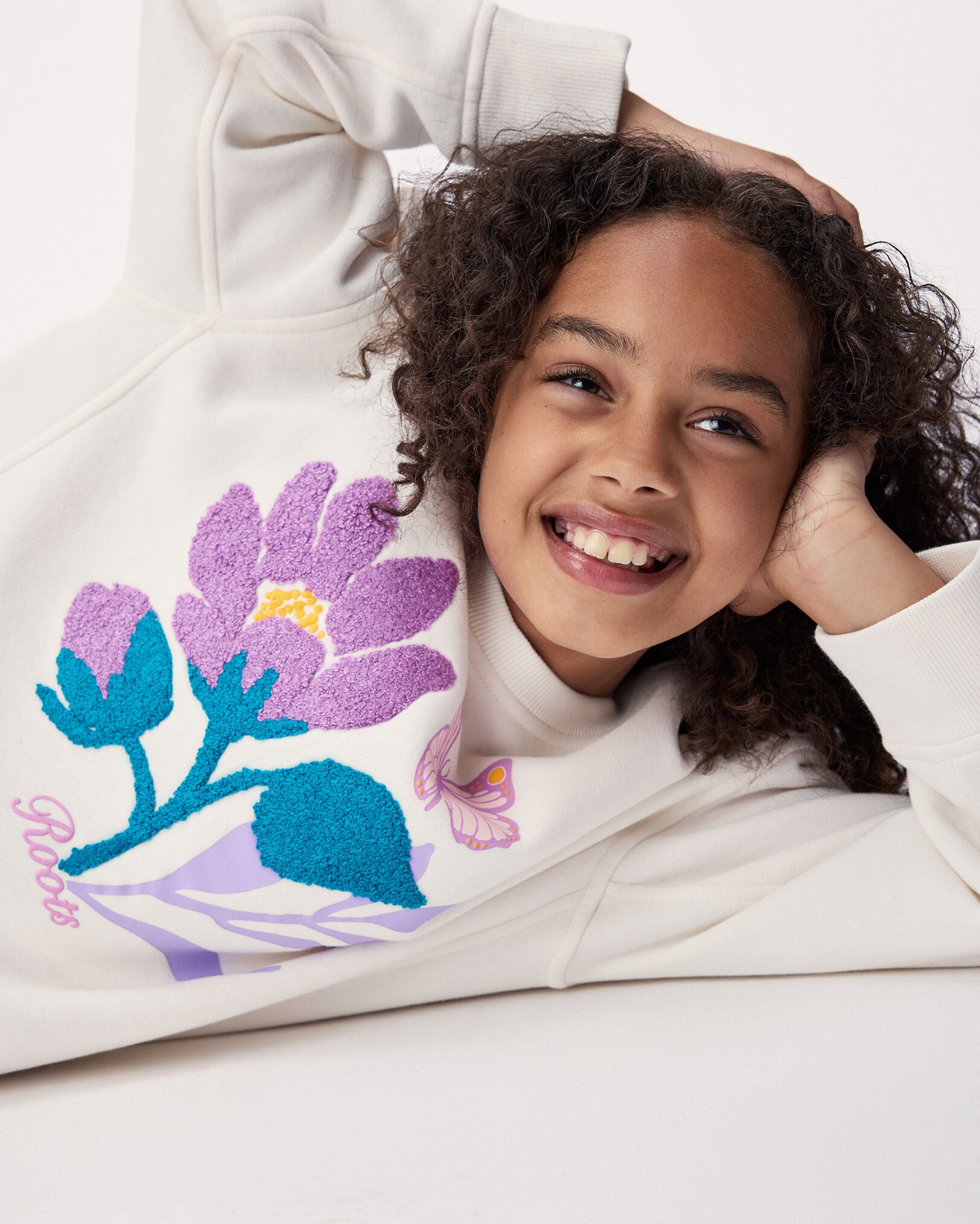 Kids Skyline Relaxed Crew Sweatshirt
