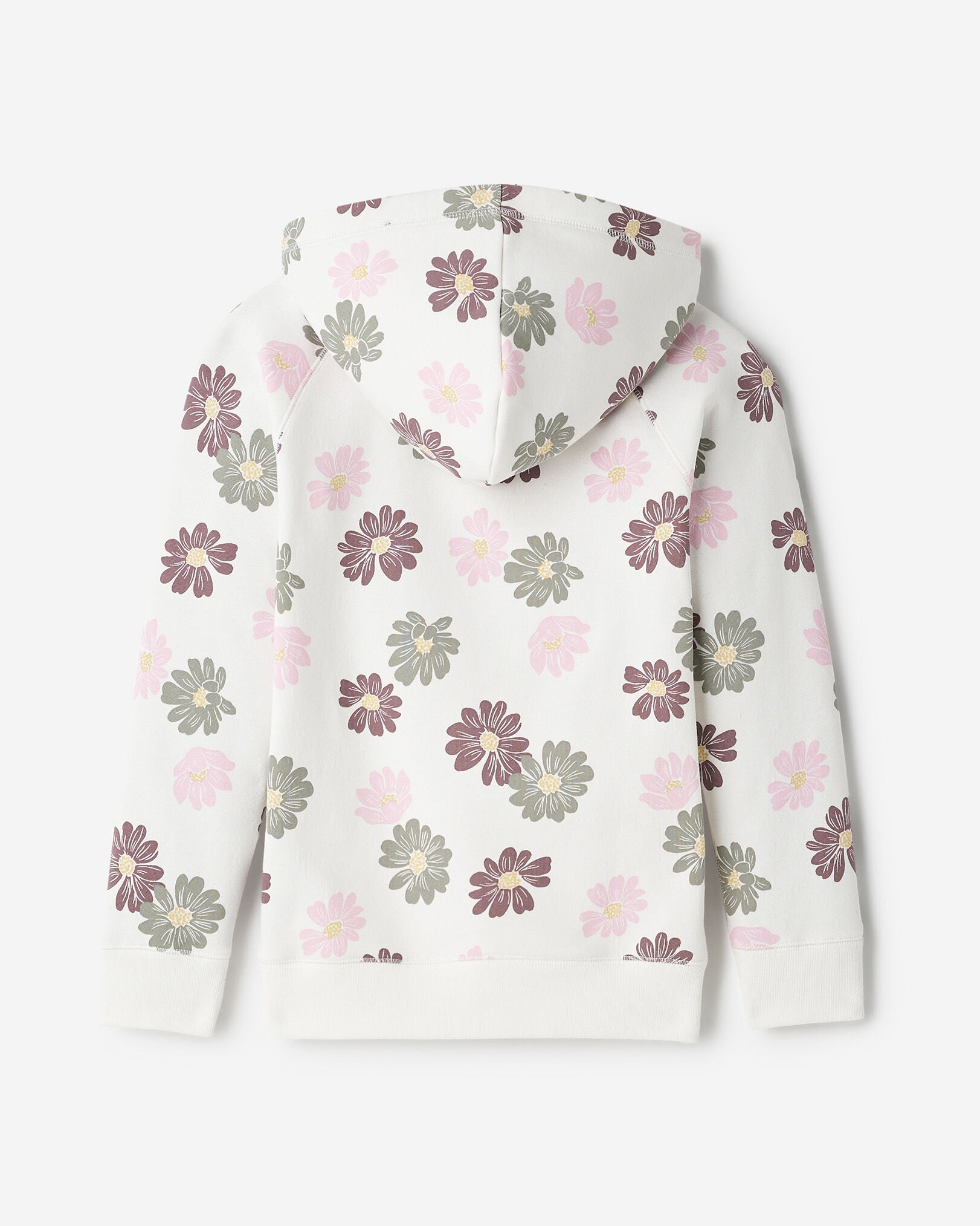 Kids Roots Academy Floral Hoodie