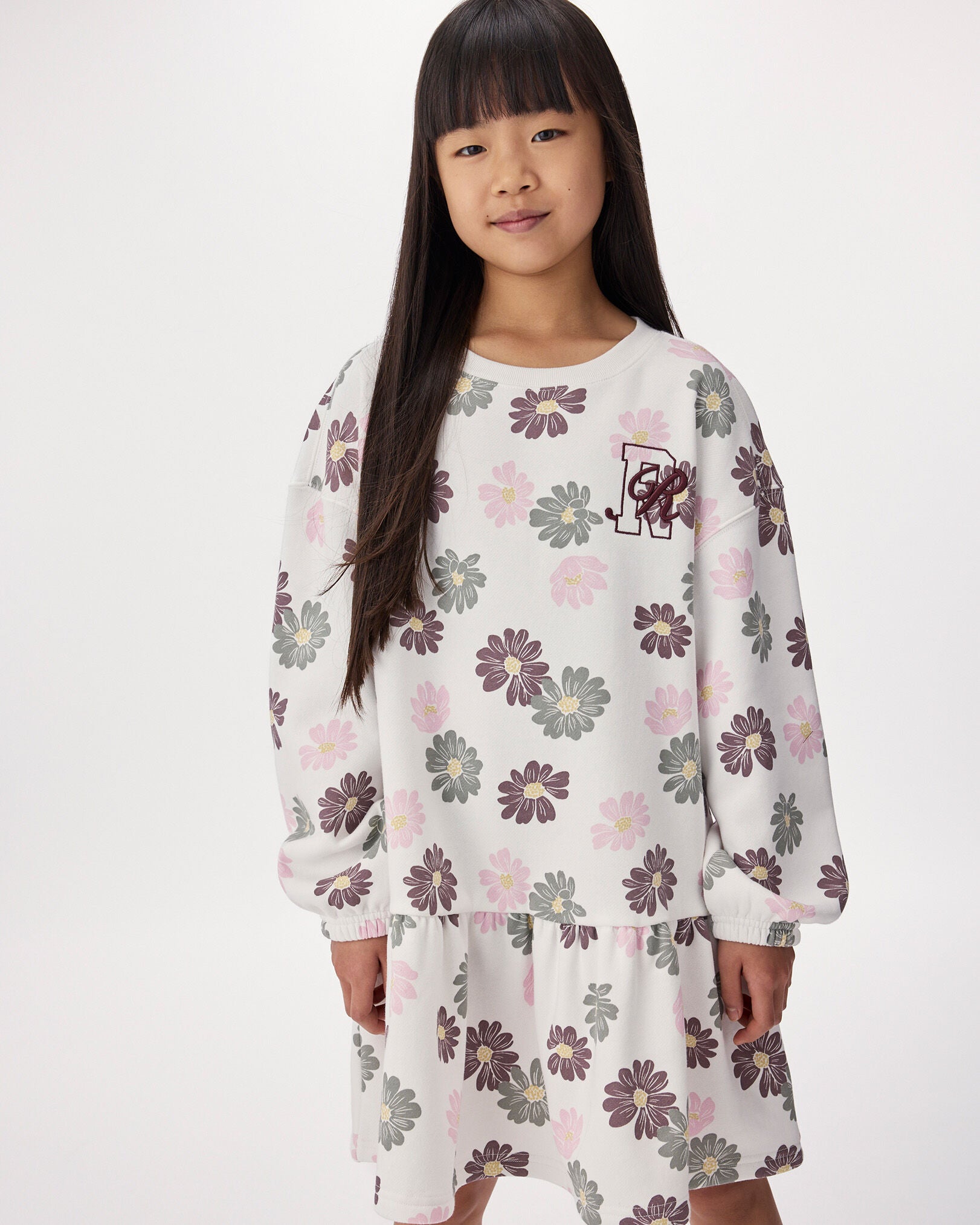 Girls Roots Academy Floral Dress