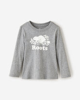 Toddler Organic Original Cooper Beaver Long Sleeve T-Shirt
