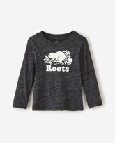Toddler Organic Original Cooper Beaver Long Sleeve T-Shirt