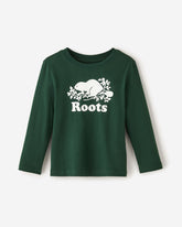 Toddler Organic Original Cooper Beaver Long Sleeve T-Shirt
