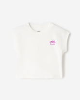 Toddler Girls Sleeveless Boxy T-Shirt