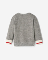 Toddler Cabin Rope Applique Crew Sweatshirt
