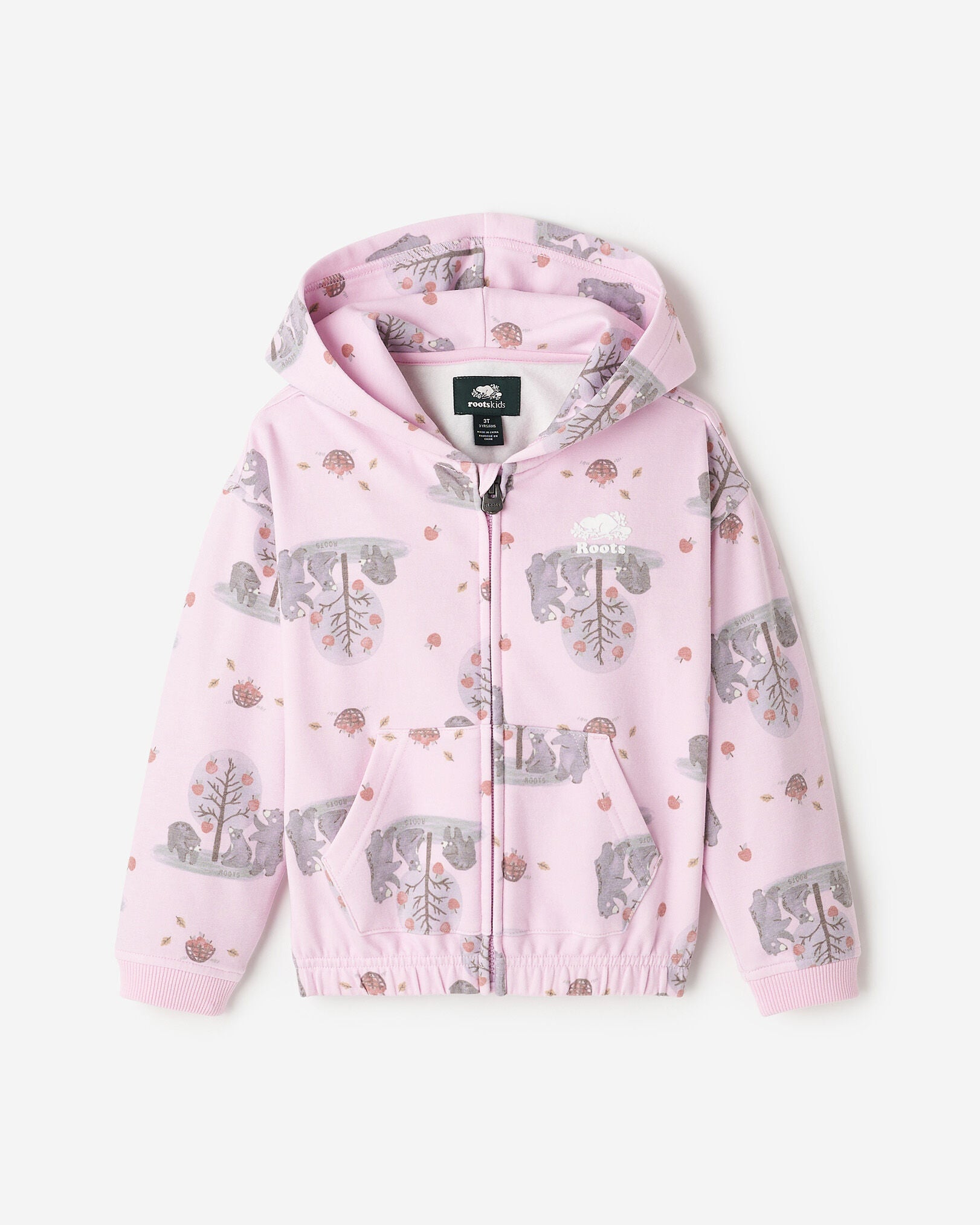 Toddler Cozy Bear Full Zip Hoodie