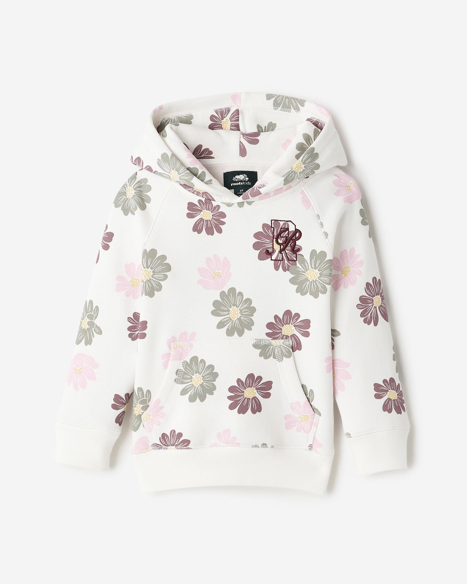 Toddler Roots Academy Floral Hoodie