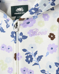 Baby Floral Full Zip Hoodie