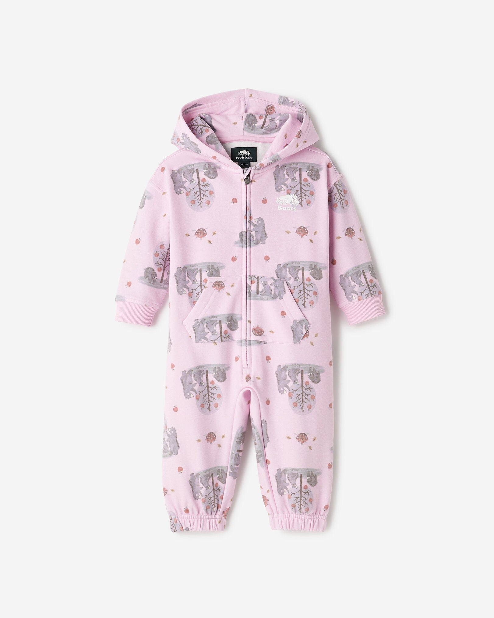Baby Cozy Bear Romper Hoodie