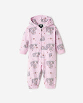 Baby Cozy Bear Romper Hoodie