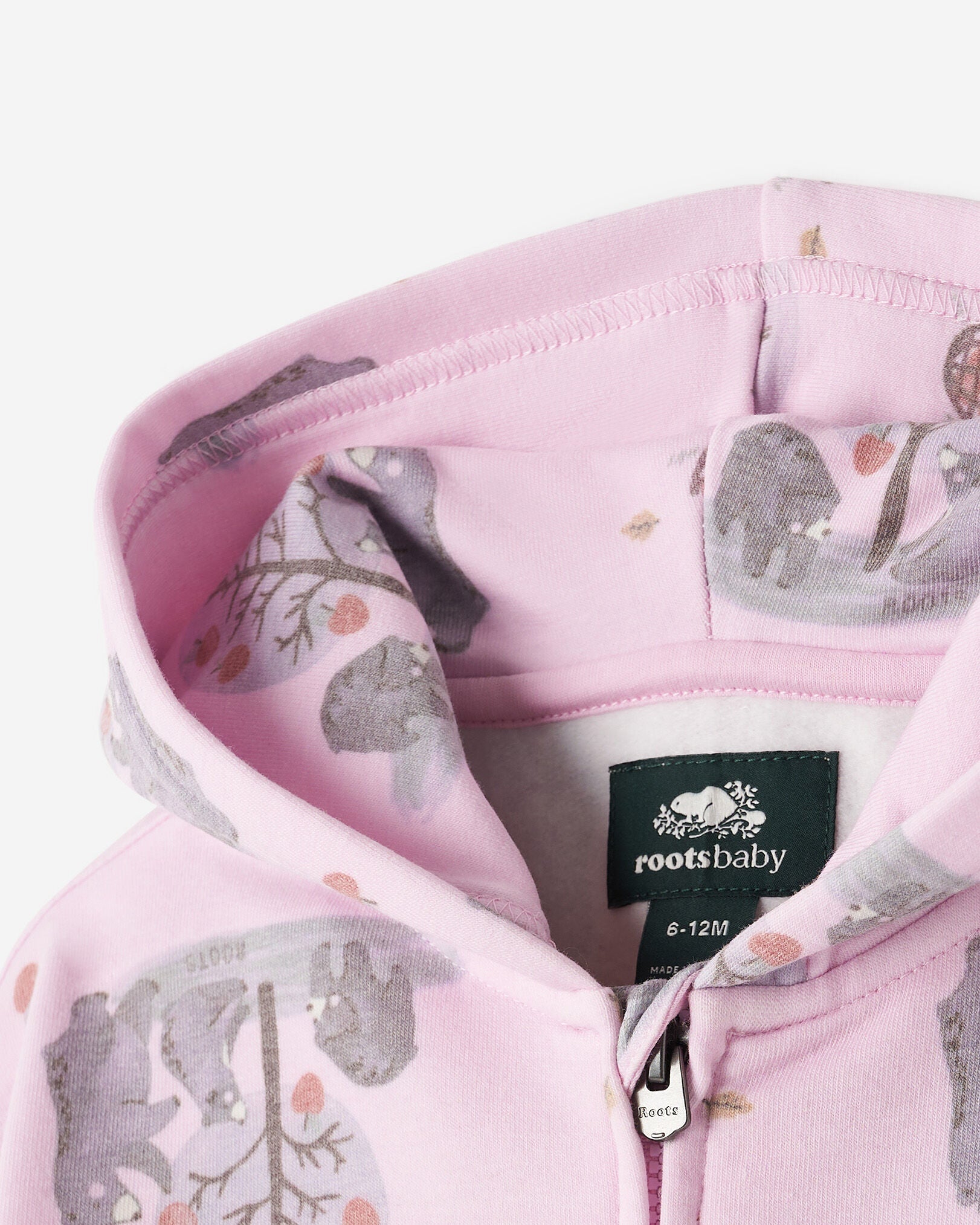 Baby Cozy Bear Romper Hoodie