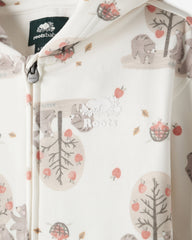 Baby Cozy Bear Romper Hoodie