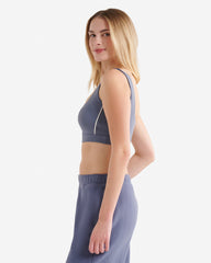Restore Stretch Piped Sports Bra