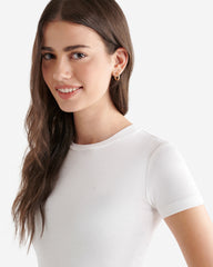 Roam Rib Fitted Short Sleeve Top