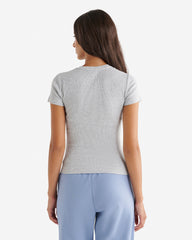 Roam Rib Fitted Short Sleeve Top