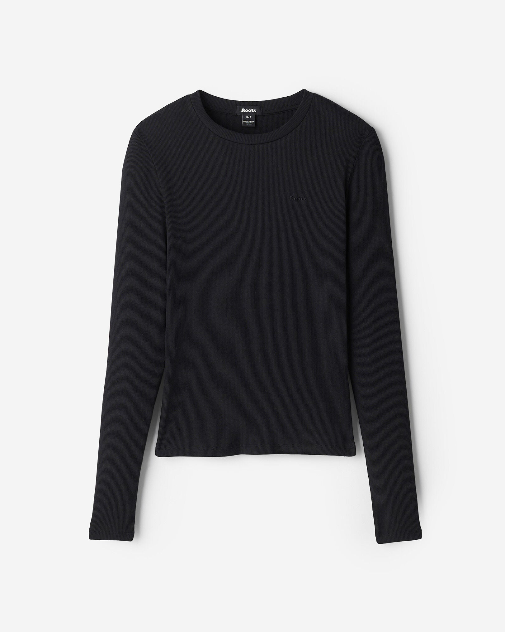 Roam Rib Fitted Long Sleeve Top