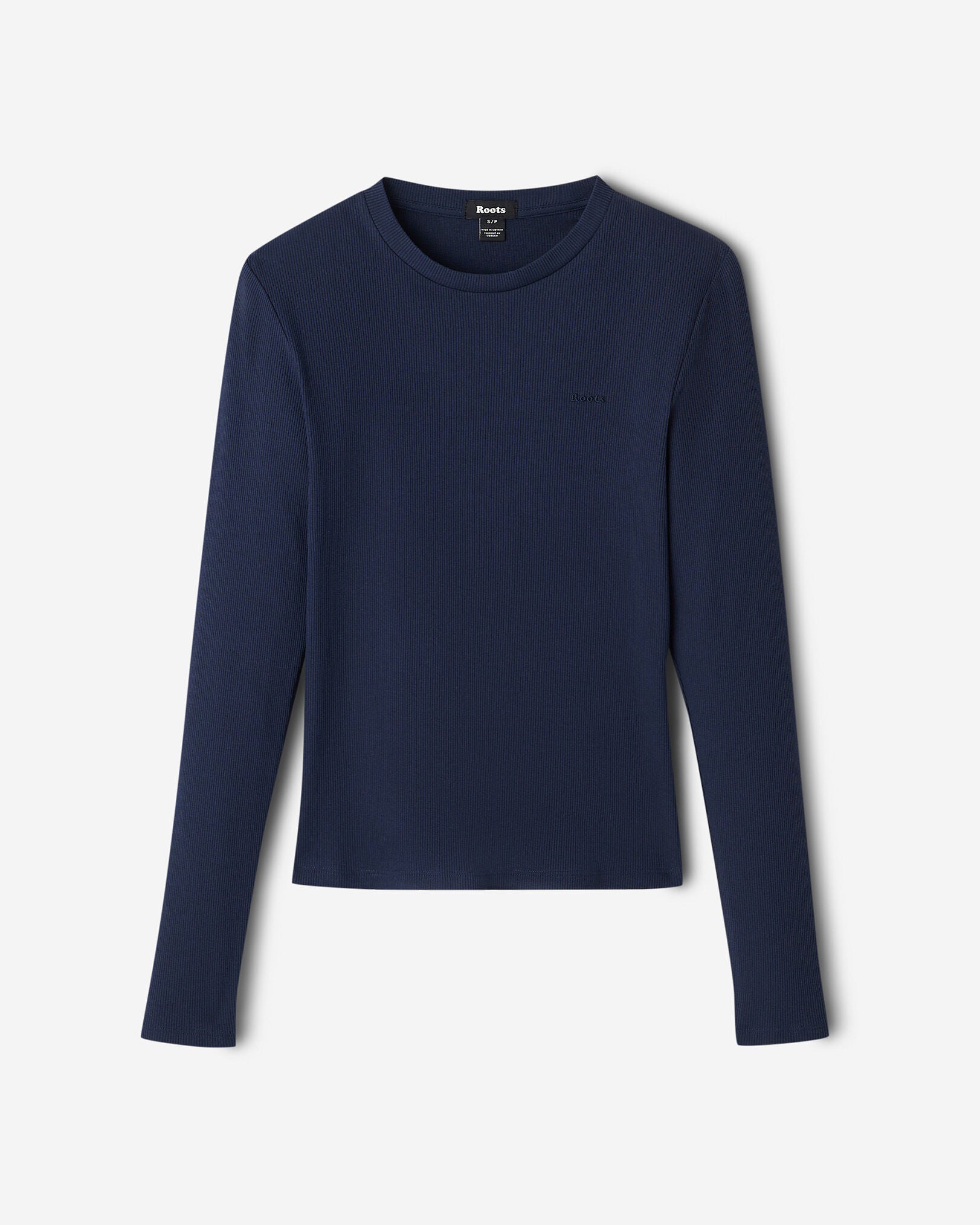 Roam Rib Fitted Long Sleeve Top