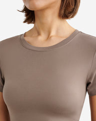 Renew Knit Crop T-Shirt