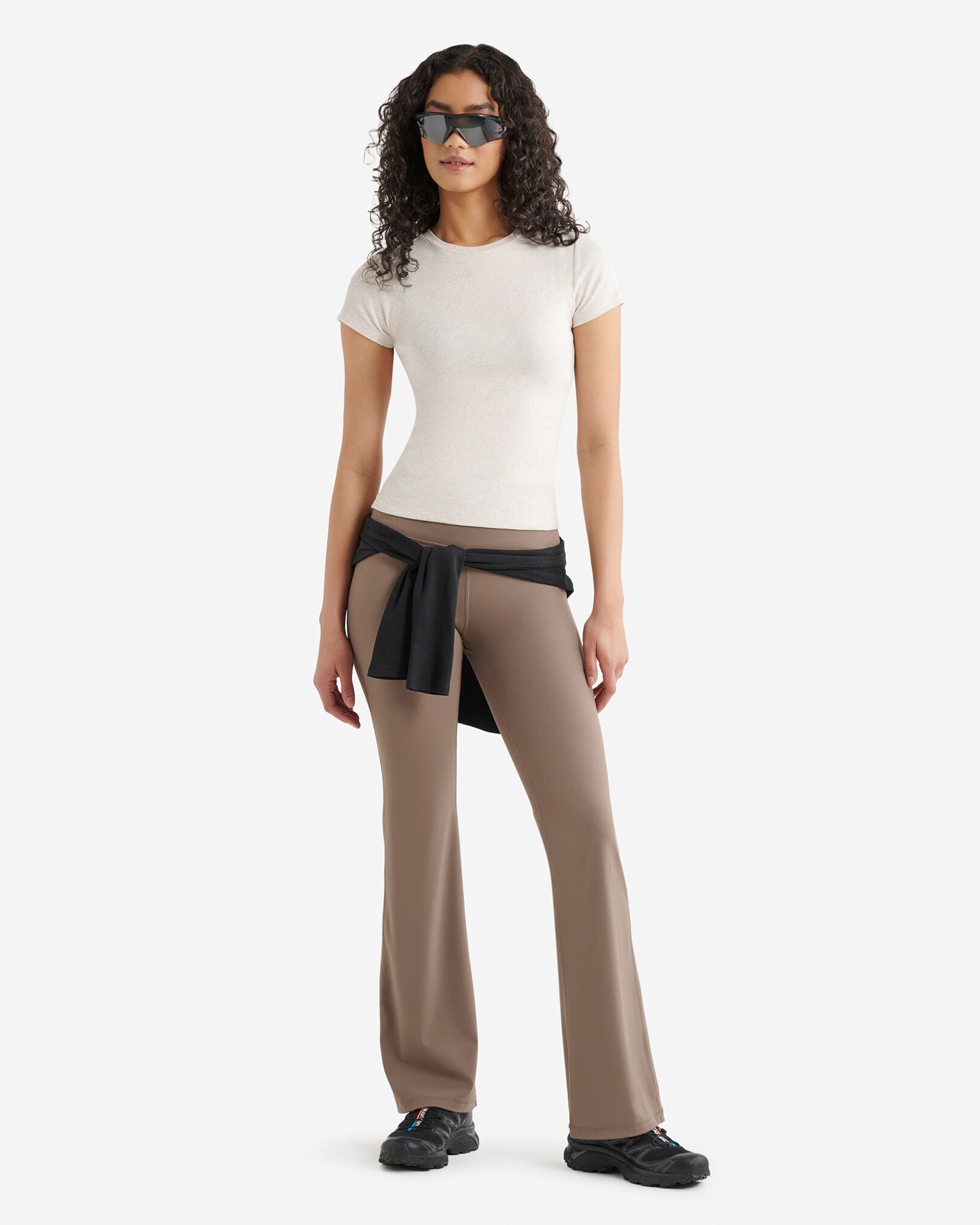 Roam Rib Fitted Short Sleeve Top