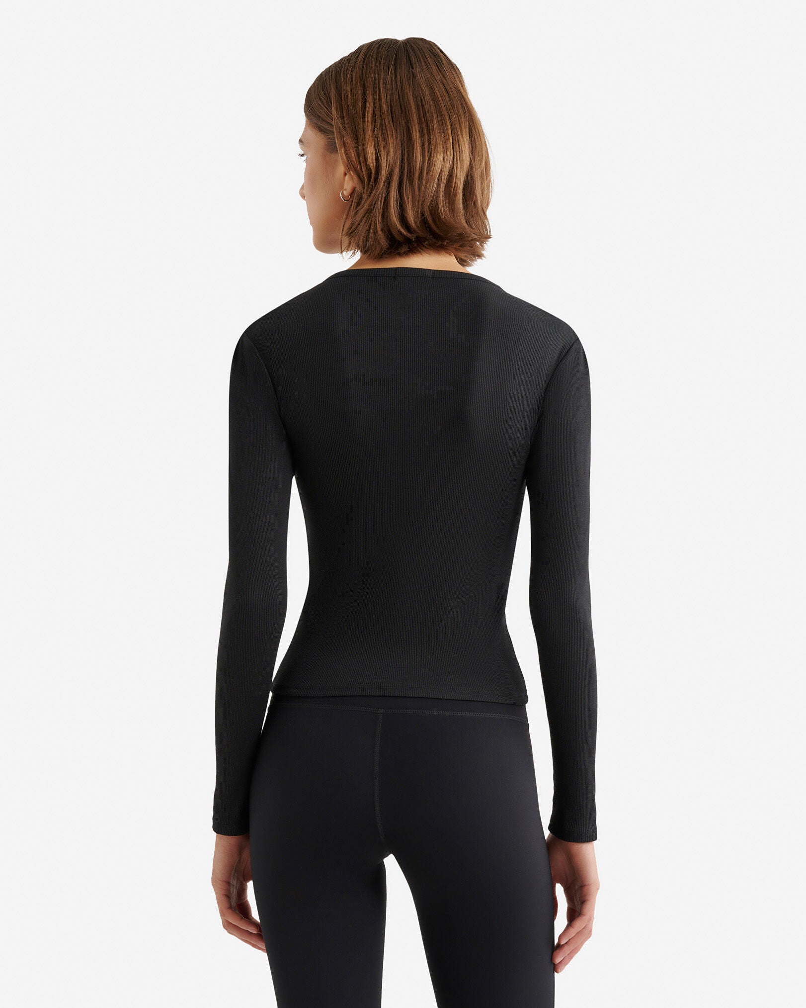 Roam Rib Fitted Long Sleeve Henley
