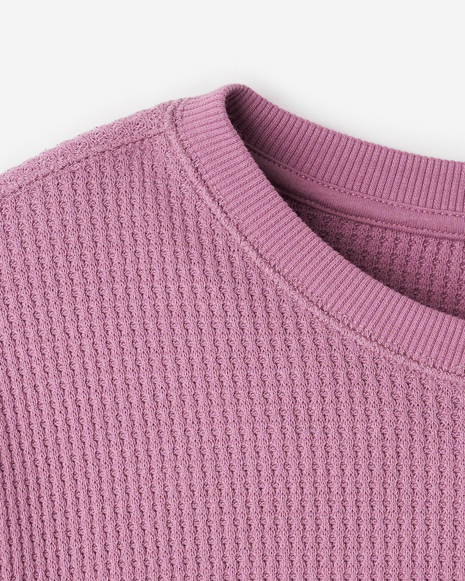 Waffle Long Sleeve Top