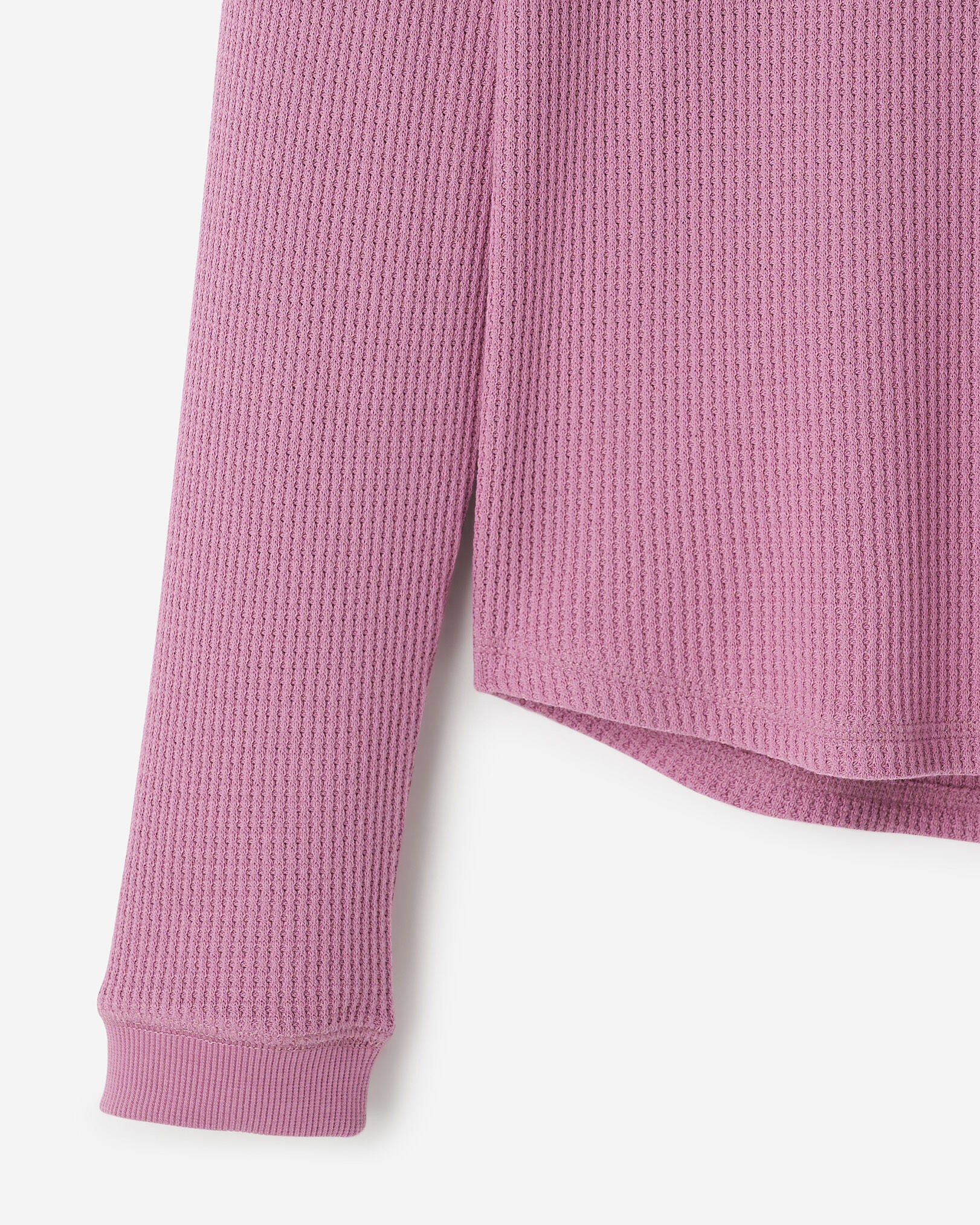 Waffle Long Sleeve Top