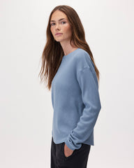 Waffle Long Sleeve Top
