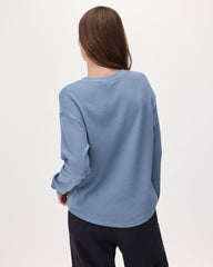 Waffle Long Sleeve Top