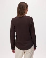 Waffle Long Sleeve Top