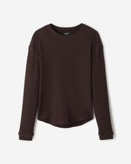 Waffle Long Sleeve Top