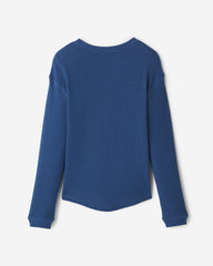 Waffle Long Sleeve Top