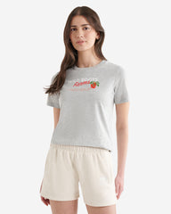 Womens Roots Fruit Stamp T-Shirt