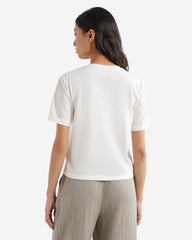 Womens Roots Script Floral T-Shirt