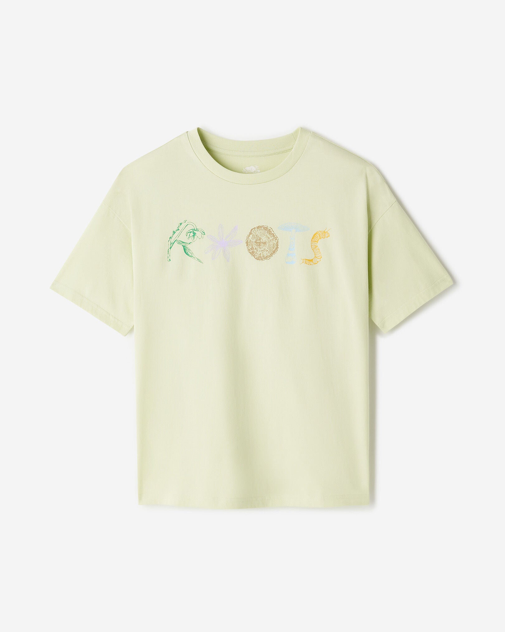 Womens Roots Nature Stamp T-Shirt