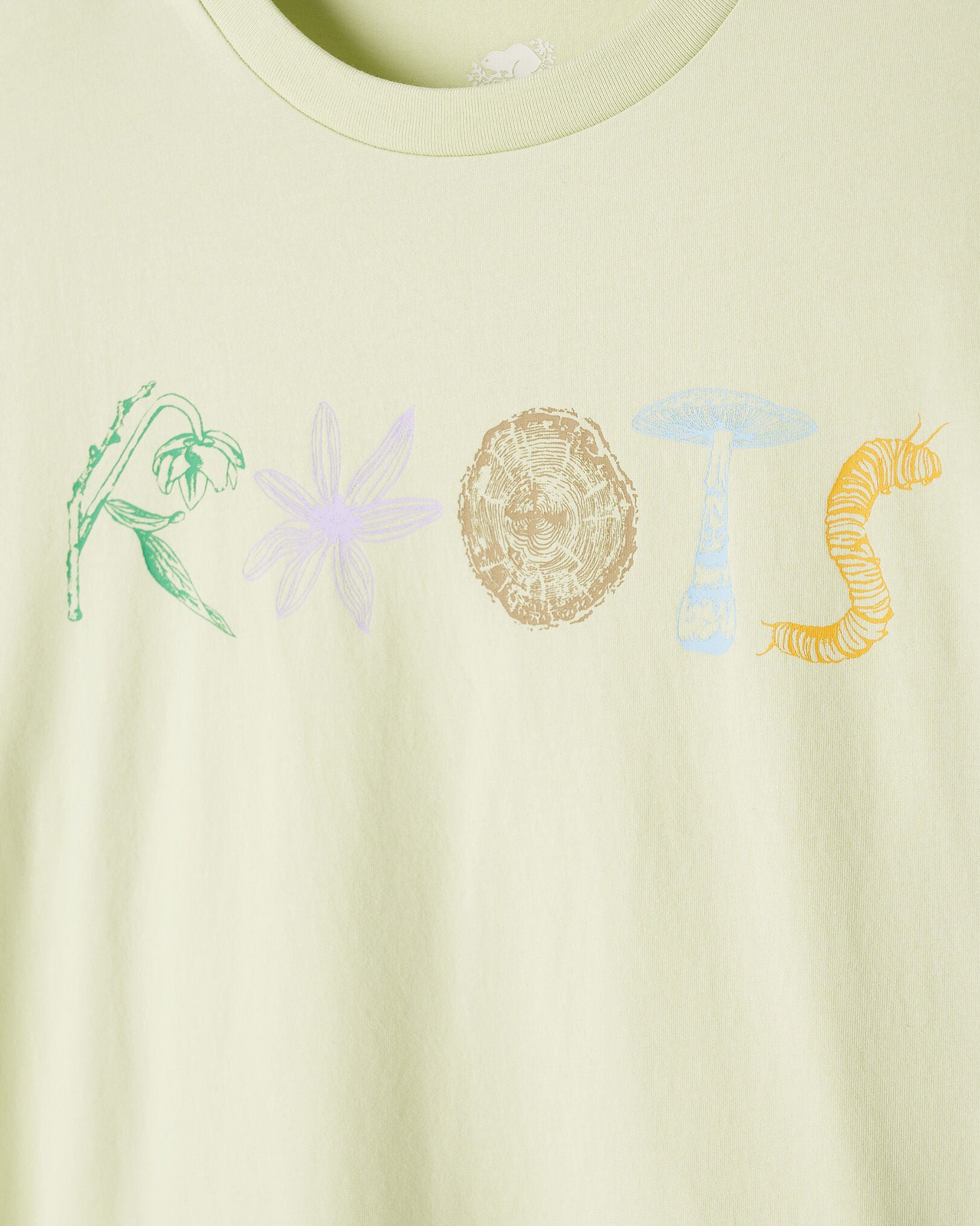 Womens Roots Nature Stamp T-Shirt