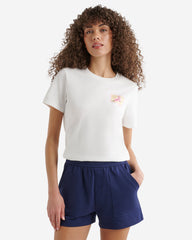 Womens Roots Spring Stamp T-Shirt