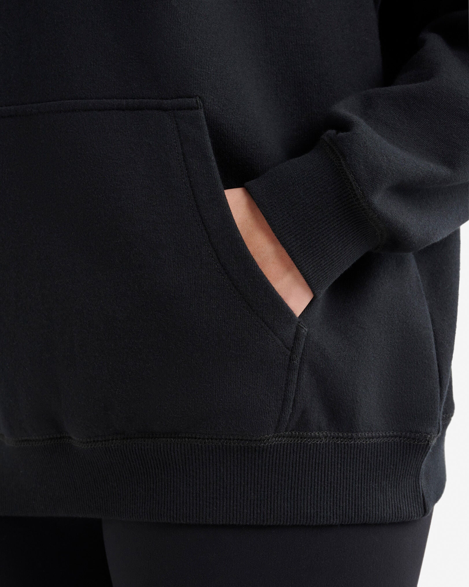 Organic Cooper Relaxed Quarter Zip Stein