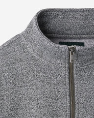 Organic Cooper Relaxed Quarter Zip Stein
