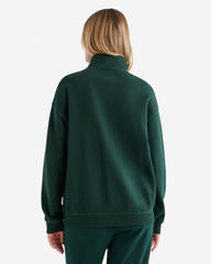 Organic Cooper Relaxed Quarter Zip Stein