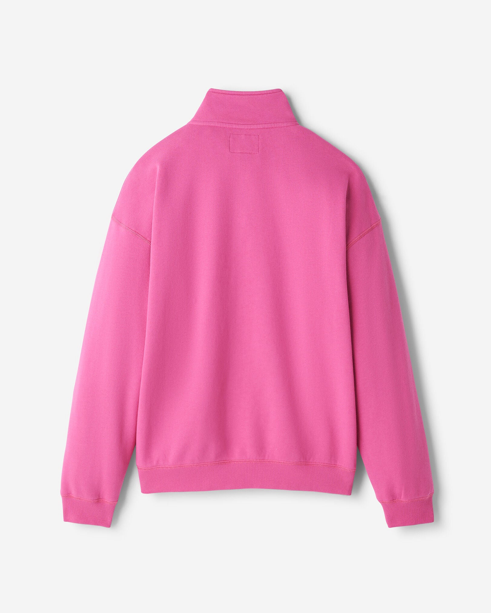 Organic Cooper Relaxed Quarter Zip Stein