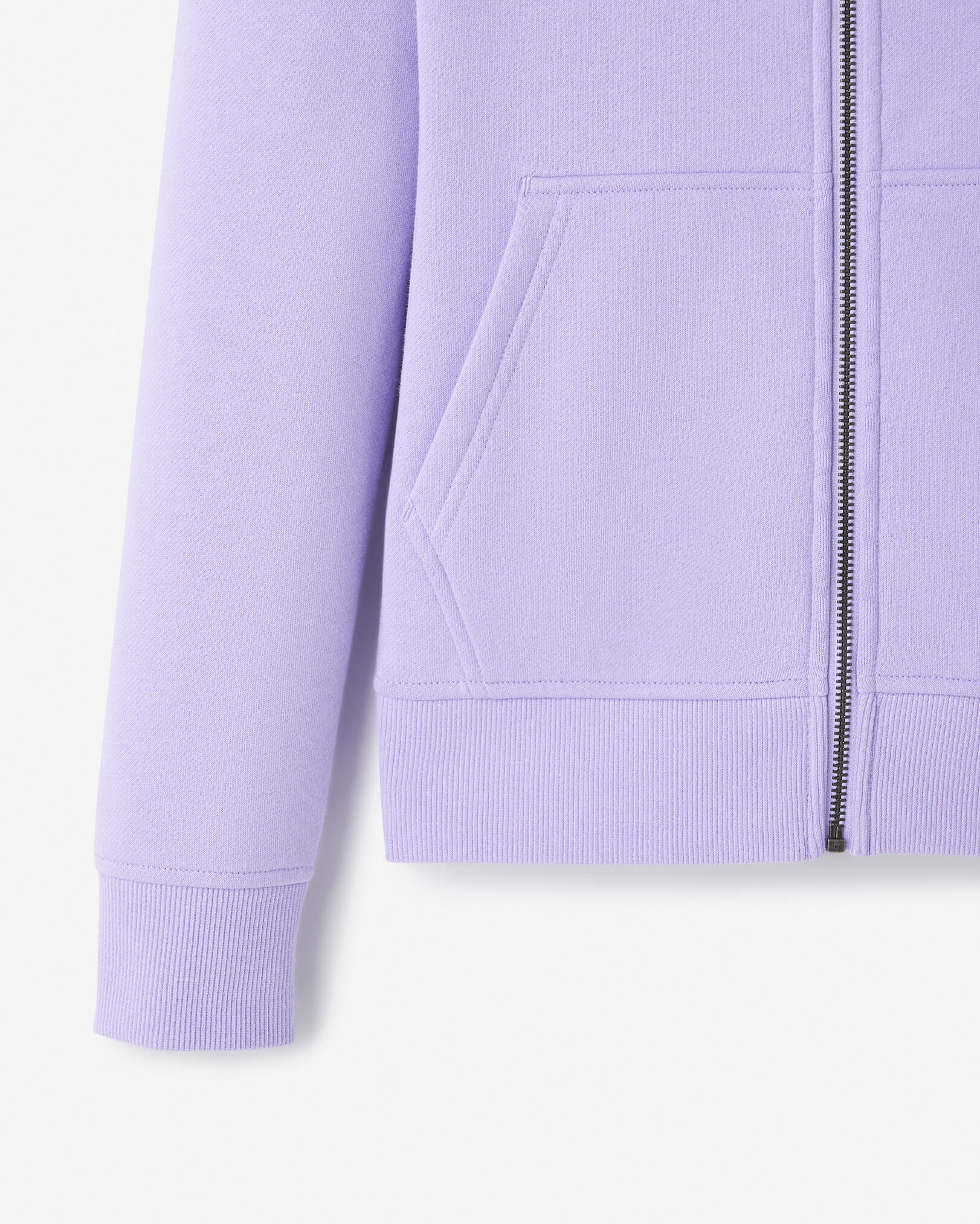 Organic Cooper Slim Full Zip Hoodie